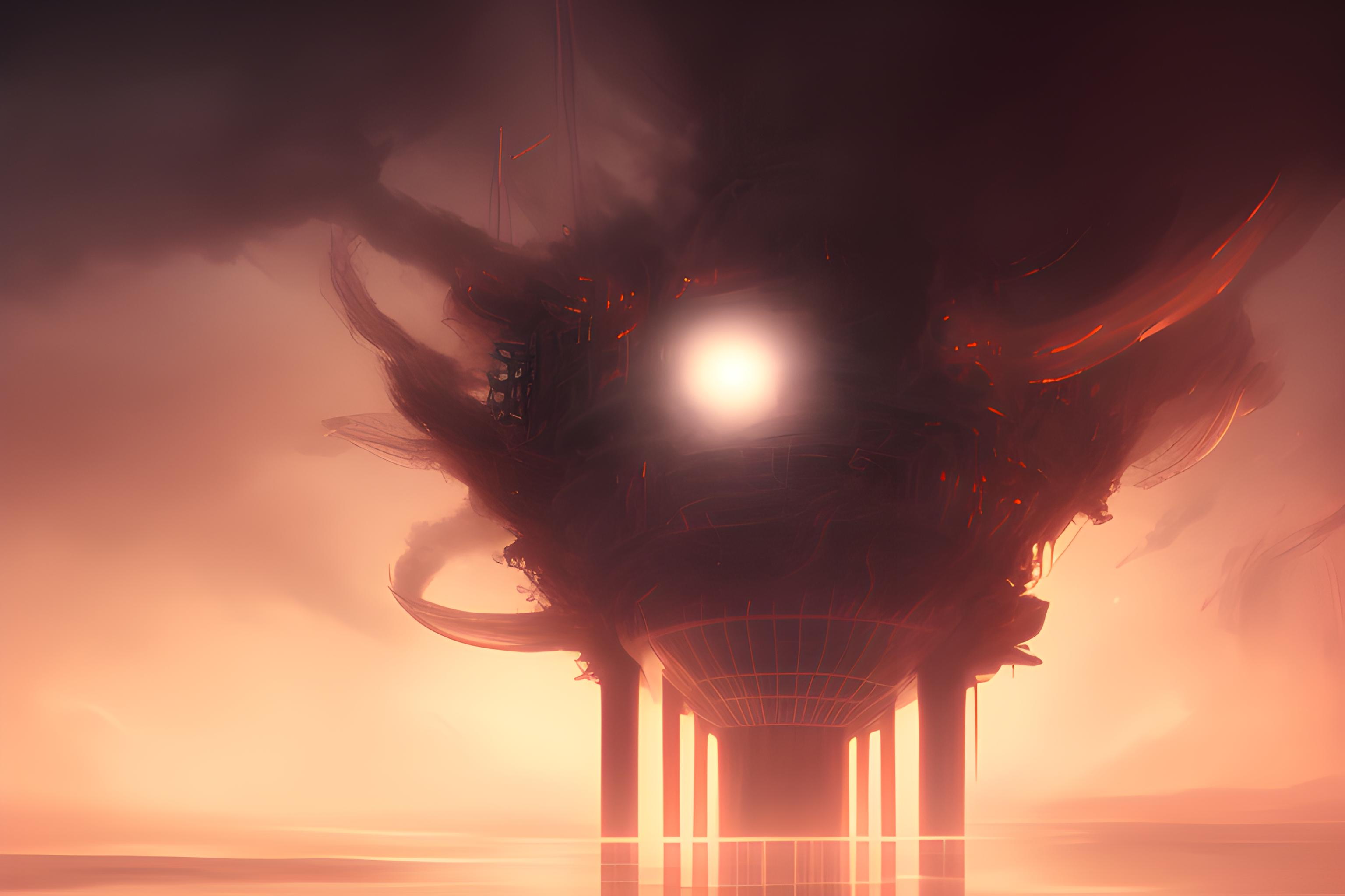 纯黑底2k，中间两行白底文字，高效工作，快乐生活！